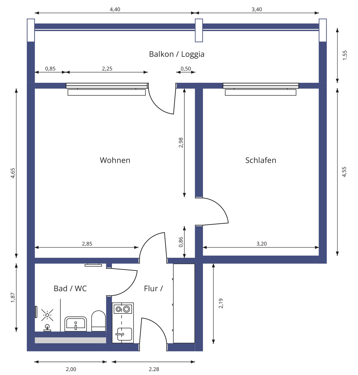 Wohnstift - 3D - Typ D - INTERNET_Grundriss