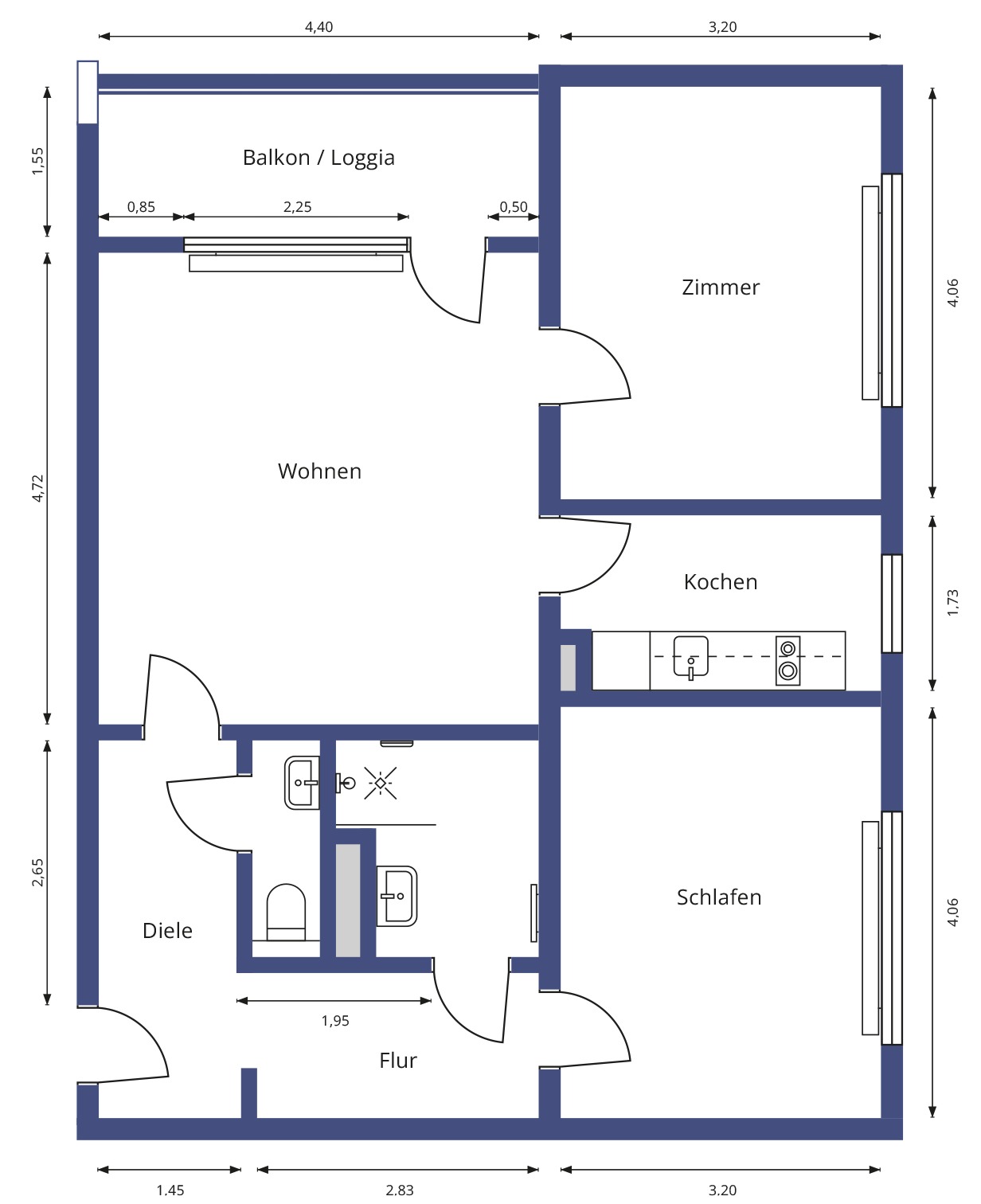 Wohnstift - 3D - Typ F - INTERNET_Grundriss